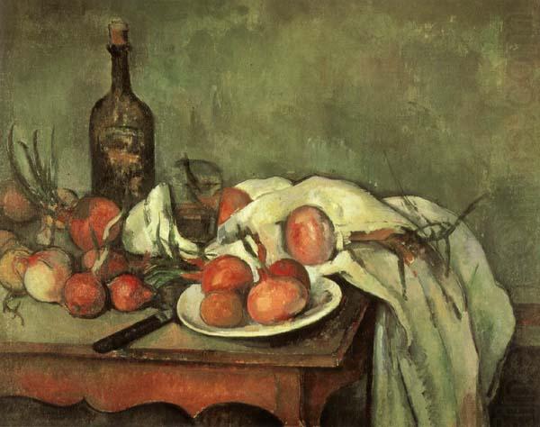Paul Cezanne Nature morte aux oignons oil painting picture